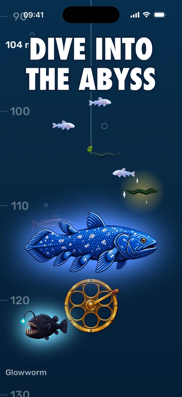 Sinking the hook past deep-water fish toward the midnight depths